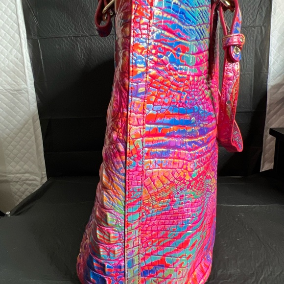 Women’s Brahmin Rainbow Fish Melbourne Handbag - Picture 4 of 8